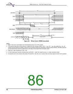 浏览型号S71GL064A80BAI0F3的Datasheet PDF文件第86页