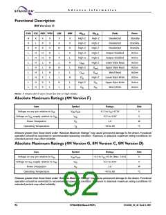 浏览型号S71GL064A80BAI0F3的Datasheet PDF文件第92页