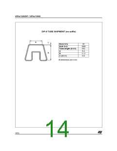 浏览型号VIPER12A的Datasheet PDF文件第14页