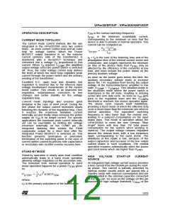 浏览型号VIPER20A的Datasheet PDF文件第12页