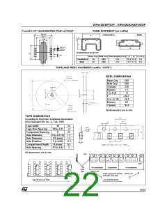 浏览型号VIPER20A的Datasheet PDF文件第22页