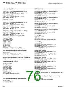 浏览型号VPC3205C的Datasheet PDF文件第76页