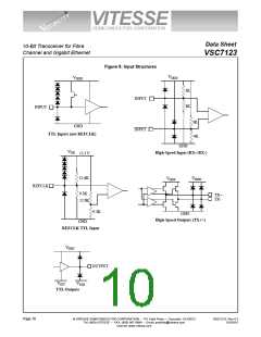 浏览型号VSC7123XQN的Datasheet PDF文件第10页