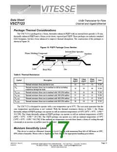 浏览型号VSC7123XQN的Datasheet PDF文件第17页