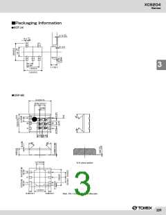 浏览型号XC6204B011DL的Datasheet PDF文件第3页