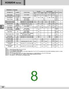 浏览型号XC6204B011DL的Datasheet PDF文件第8页