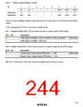 浏览型号HD6473434F16的Datasheet PDF文件第244页