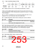 浏览型号HD6473434F16的Datasheet PDF文件第253页