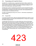 浏览型号HD6473434F16的Datasheet PDF文件第423页