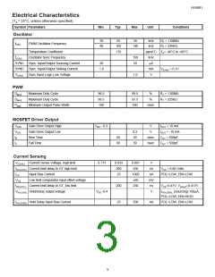 浏览型号HV9901的Datasheet PDF文件第3页