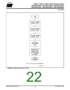 浏览型号SST39VF200A-55-4E-EK的Datasheet PDF文件第22页