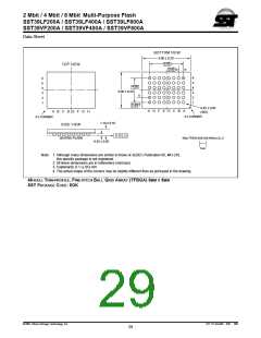 浏览型号SST39VF200A-55-4E-EK的Datasheet PDF文件第29页