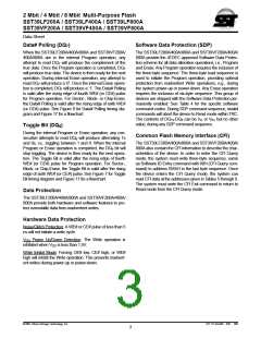 浏览型号SST39VF200A-55-4E-EK的Datasheet PDF文件第3页