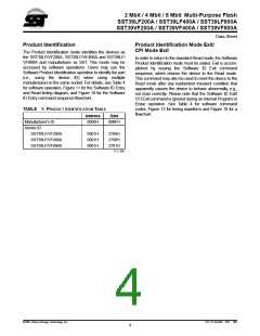 浏览型号SST39VF400A-70-4E-EK的Datasheet PDF文件第4页