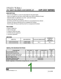 浏览型号UVP-3X57的Datasheet PDF文件第1页