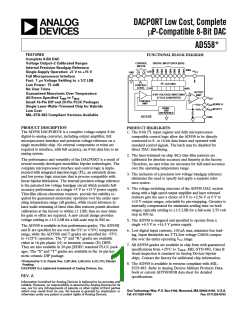 浏览型号AD558JN的Datasheet PDF文件第1页