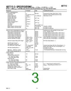 浏览型号AD7715AN-5的Datasheet PDF文件第3页