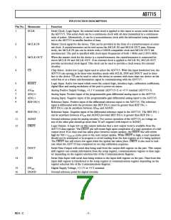 浏览型号AD7715AN-5的Datasheet PDF文件第7页