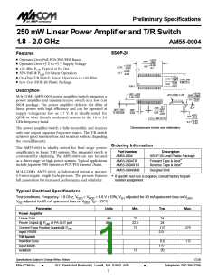 浏览型号AM55-0004的Datasheet PDF文件第1页