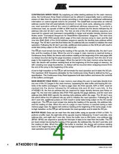 浏览型号AT45DB011B-CC的Datasheet PDF文件第4页