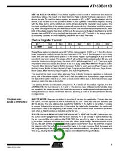 浏览型号AT45DB011B-CC的Datasheet PDF文件第5页