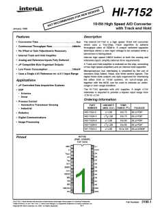 浏览型号HI3-7152A-9的Datasheet PDF文件第1页