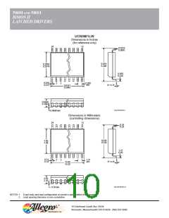 浏览型号UCN5801A的Datasheet PDF文件第10页