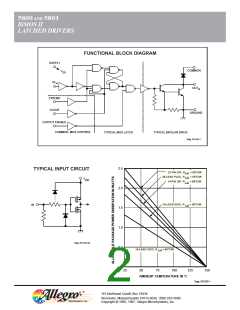 浏览型号UCN5801A的Datasheet PDF文件第2页