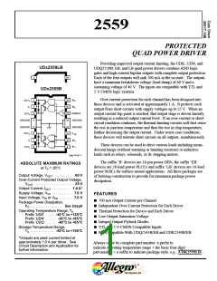 浏览型号UDN2559EB的Datasheet PDF文件第1页