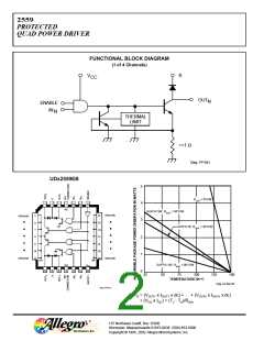 浏览型号UDN2559EB的Datasheet PDF文件第2页