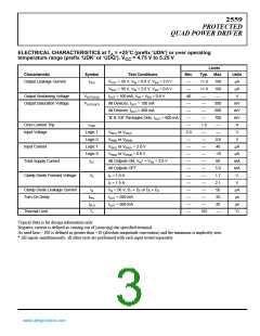 浏览型号UDN2559EB的Datasheet PDF文件第3页