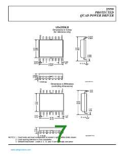 浏览型号UDN2559EB的Datasheet PDF文件第7页