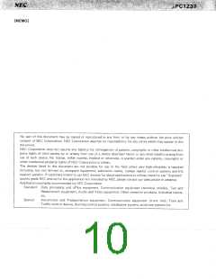 浏览型号UPC1237的Datasheet PDF文件第10页