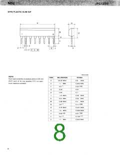 浏览型号UPC1237的Datasheet PDF文件第8页