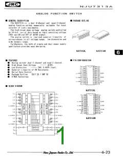 浏览型号NJU7313A的Datasheet PDF文件第1页