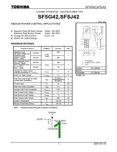 浏览型号SF5G42的Datasheet PDF文件第1页