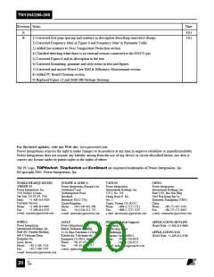 浏览型号TNY268G的Datasheet PDF文件第20页