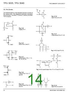 浏览型号TPU3035的Datasheet PDF文件第14页