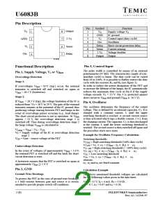 浏览型号U6083B的Datasheet PDF文件第2页