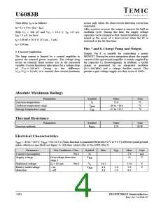 浏览型号U6083B的Datasheet PDF文件第4页