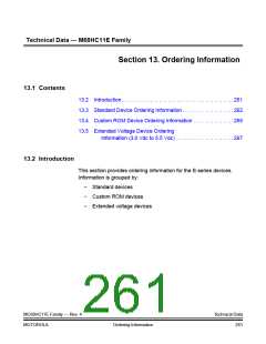 浏览型号68HC11的Datasheet PDF文件第261页