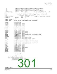 浏览型号68HC11的Datasheet PDF文件第301页