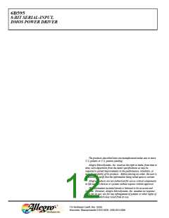 浏览型号6B595的Datasheet PDF文件第12页