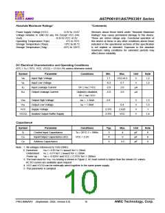 浏览型号A67P06181E-6.5的Datasheet PDF文件第10页