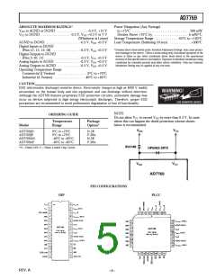 浏览型号AD7769JP的Datasheet PDF文件第5页