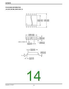 浏览型号CAT5269B-25TE13的Datasheet PDF文件第14页
