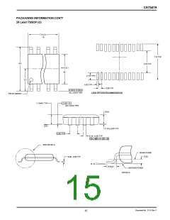 浏览型号CAT5269B-25TE13的Datasheet PDF文件第15页