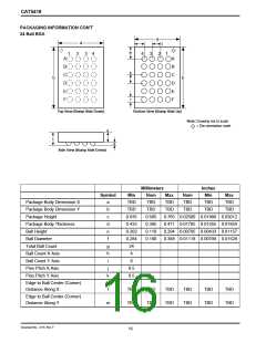 浏览型号CAT5269B-25TE13的Datasheet PDF文件第16页