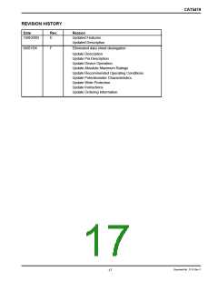 浏览型号CAT5269B-25TE13的Datasheet PDF文件第17页