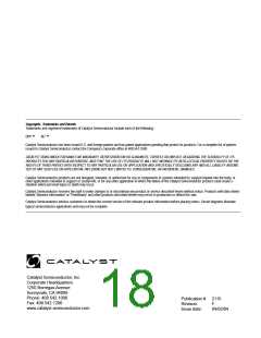浏览型号CAT5269B-25TE13的Datasheet PDF文件第18页